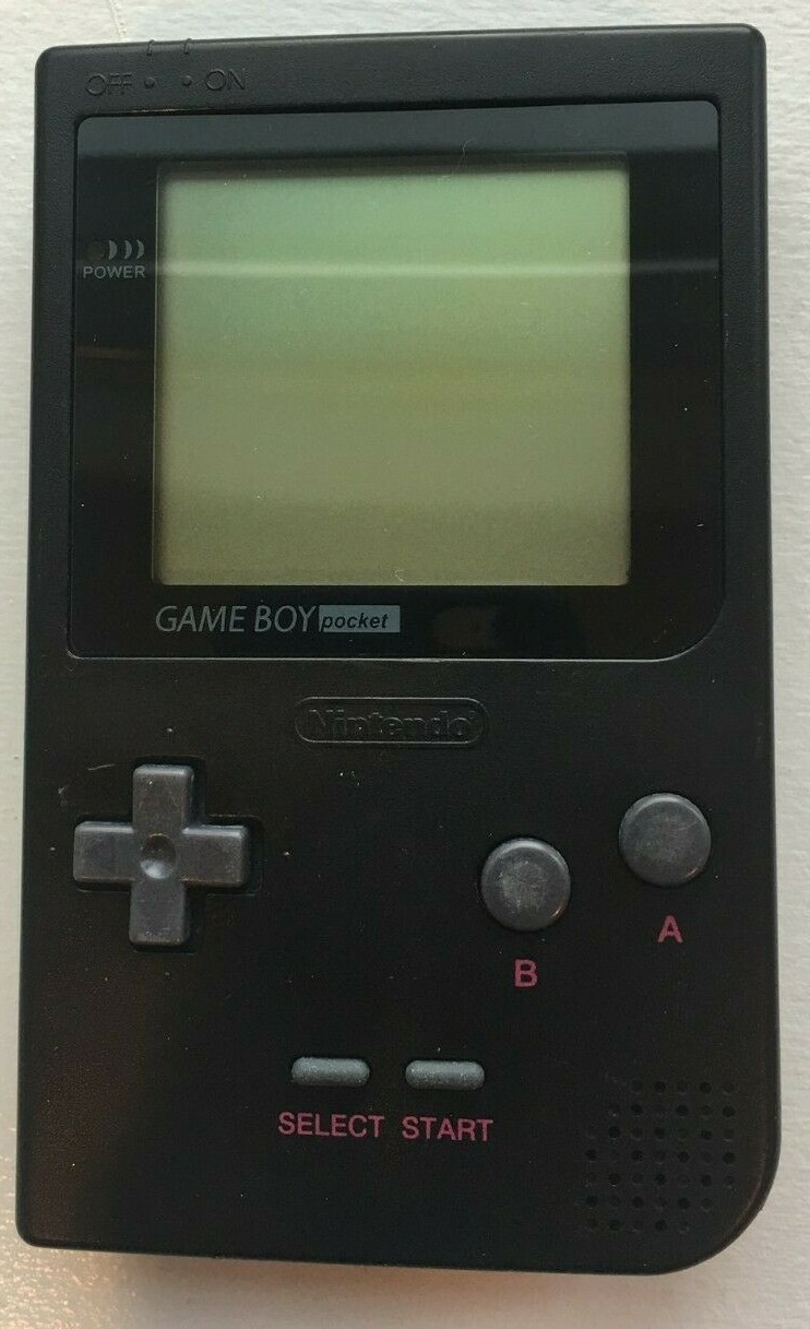 Nintendo Game Boy Pocket MGB-001 – BLACK – For Parts – Not Working