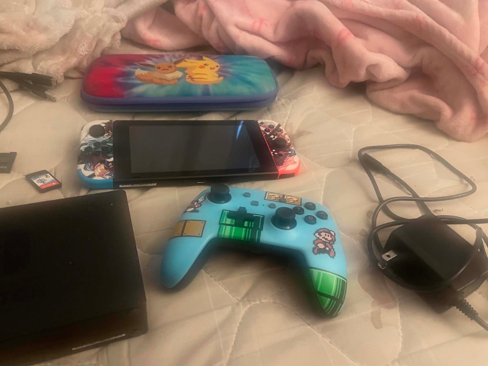 Nintendo Switch 32GB Handheld Console – Neon Red/Neon Blue