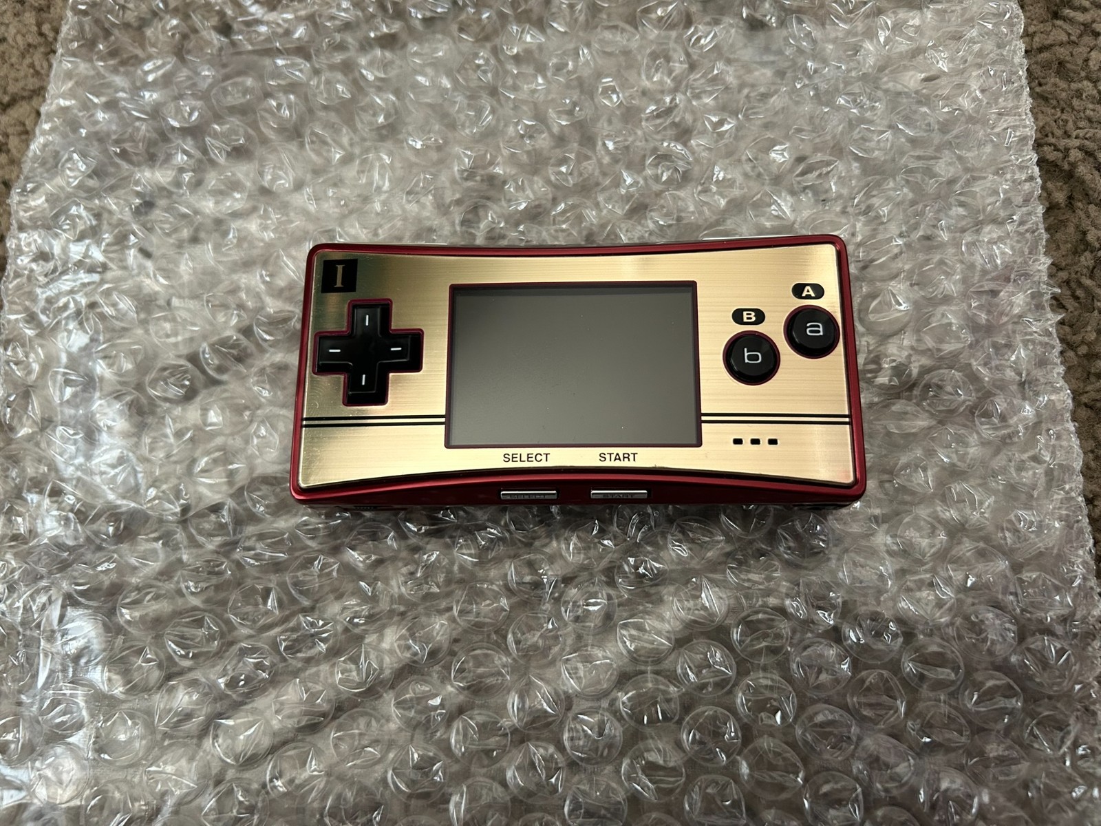 Nintendo Game Boy Micro 20th Anniversary Edition Handheld System in Box + Games