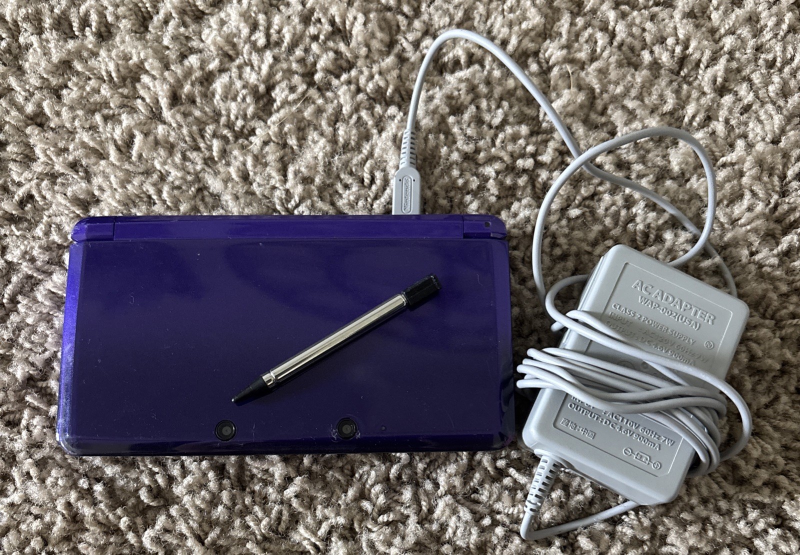 Nintendo 3DS Midnight Purple: Tested & Working