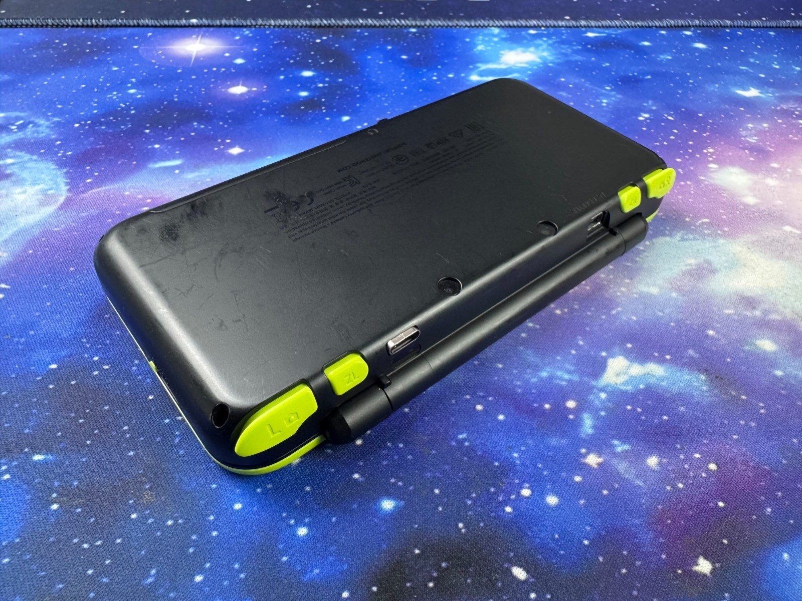 USB-C INBUILT CAPTURE CARD Lime Black New Nintendo 2DS XL Console 128gb REGFREE