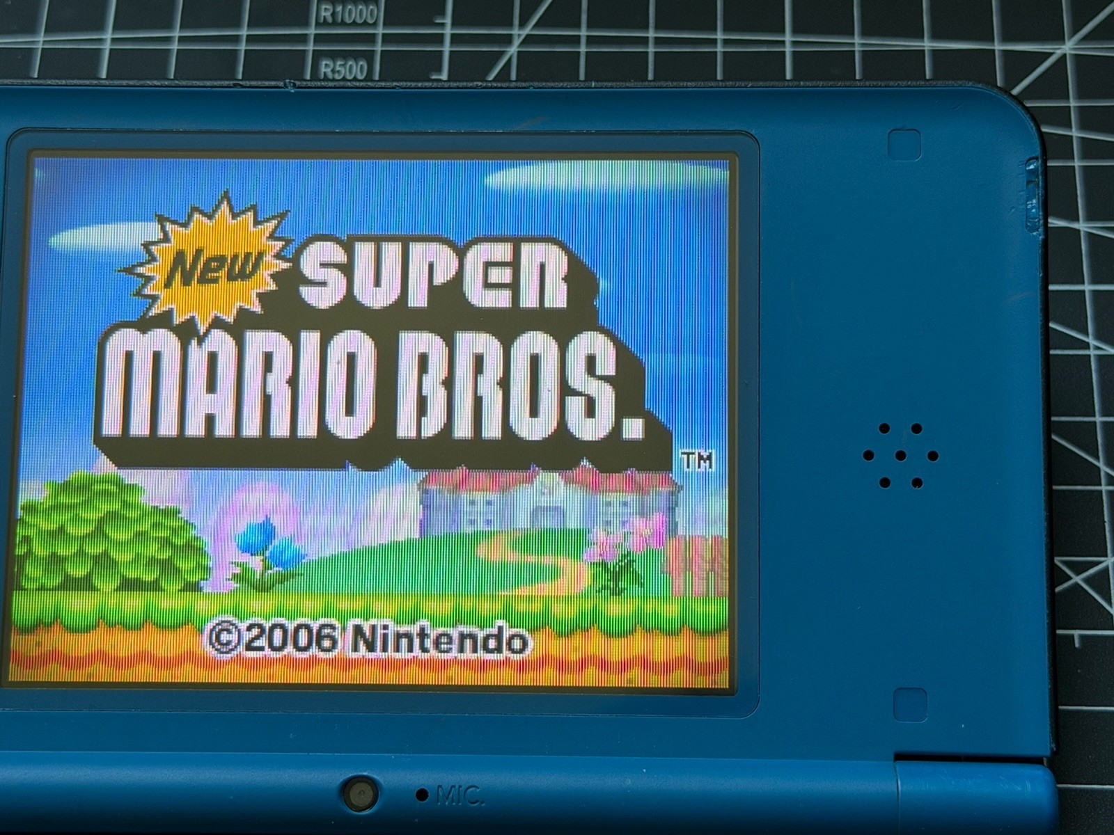 Nintendo DSi XL Blue W/ 2GB SD Card – Run Eng Games 100% Tested *READ DESC