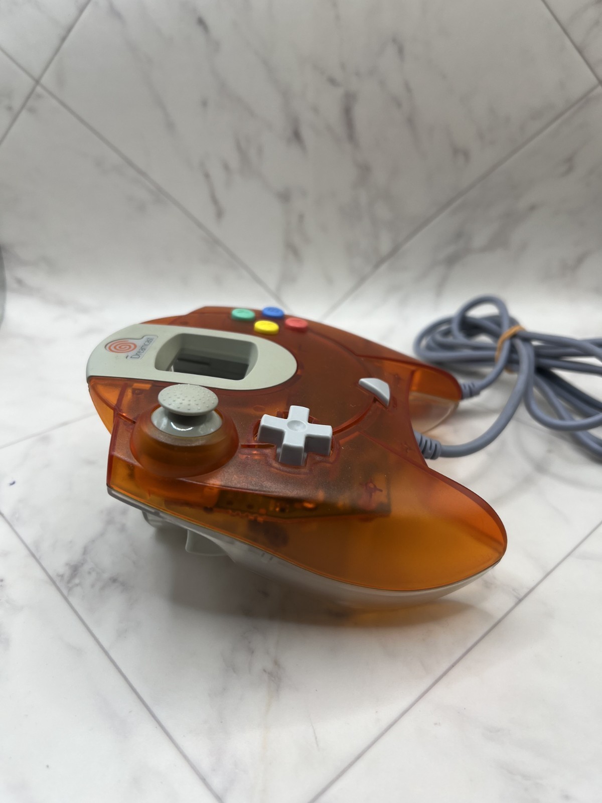 Sega Dreamcast Clear Orange Skeleton Console VA0 Japan – New Battery & Fuse – JP