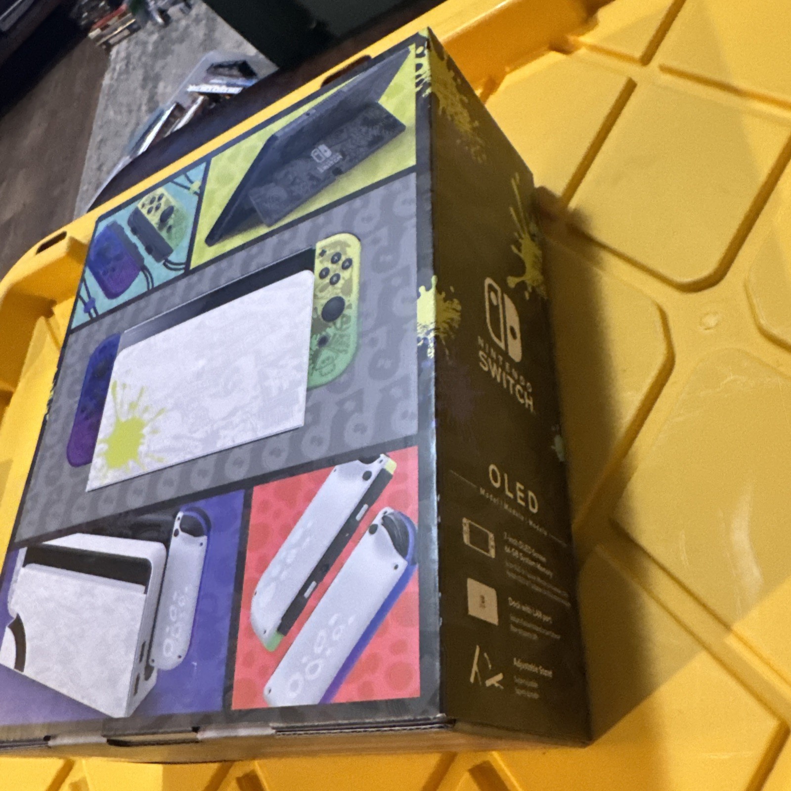 NEW Nintendo Switch OLED SPLATOON 3 Limited Edition – NEW RARE SEALED!!