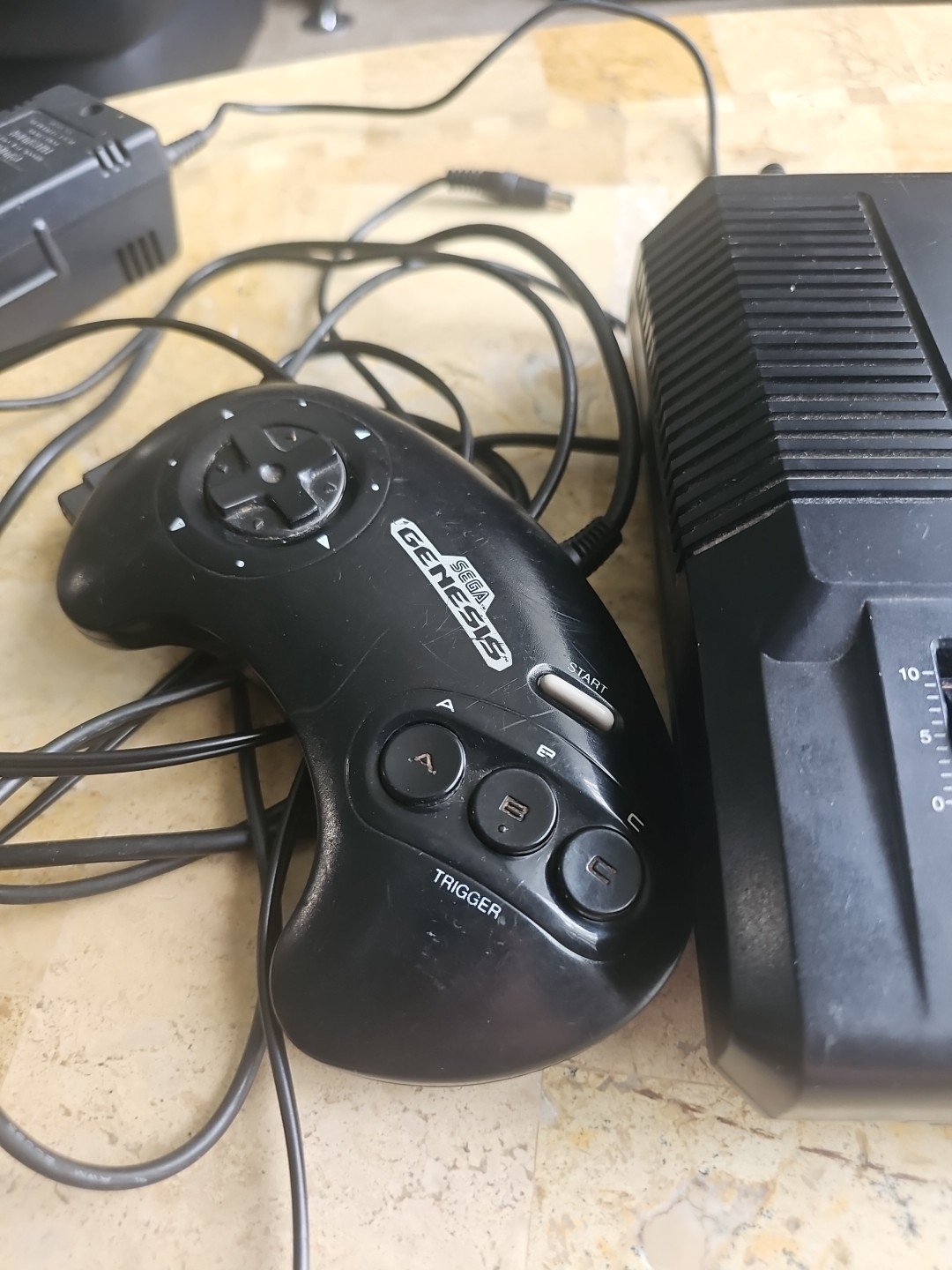 Sega Genesis Console Model 1601 Original Japan Tested Works Good Plug And Play
