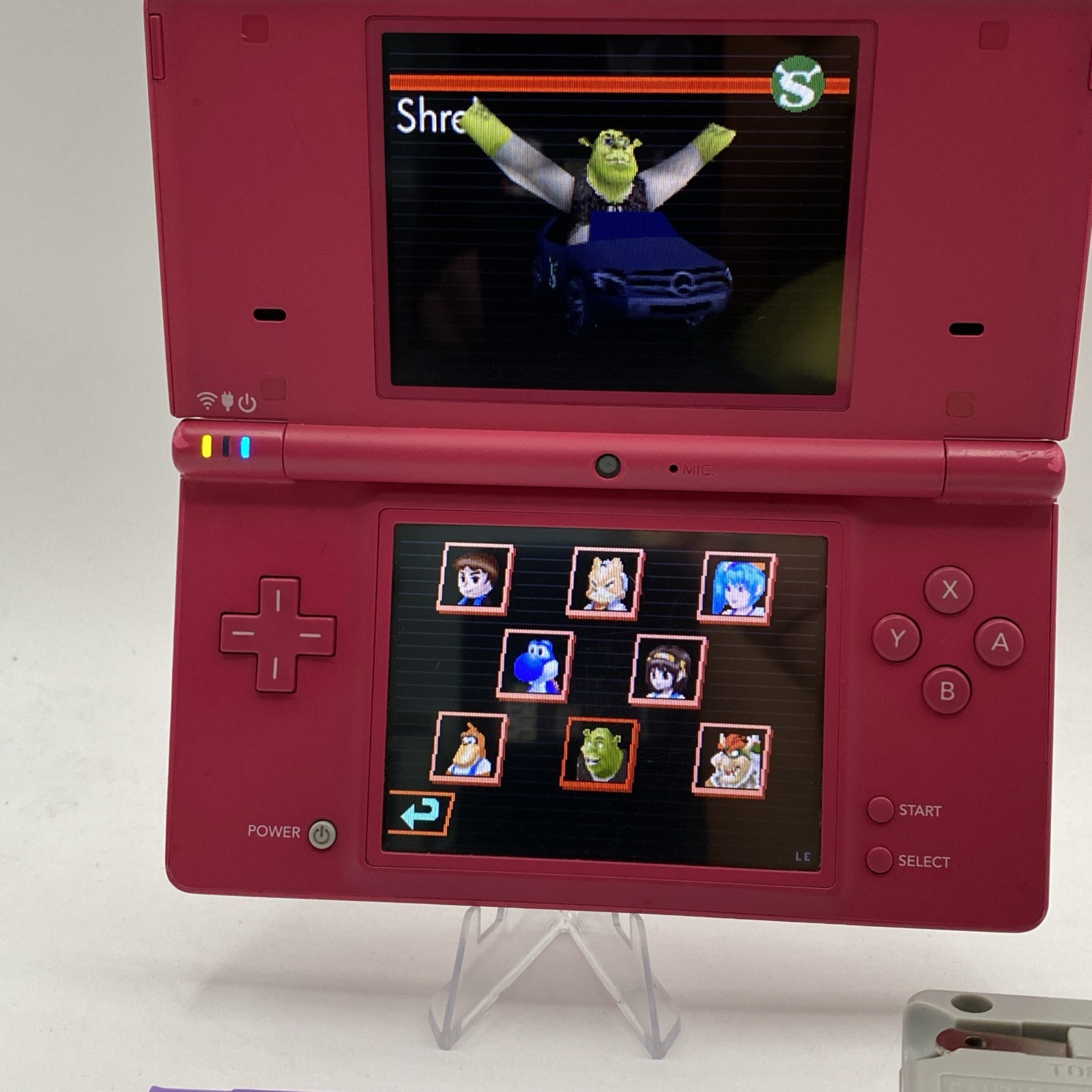 Nintendo DSi Hot Pink – Includes Preloaded Library (Large Collection)
