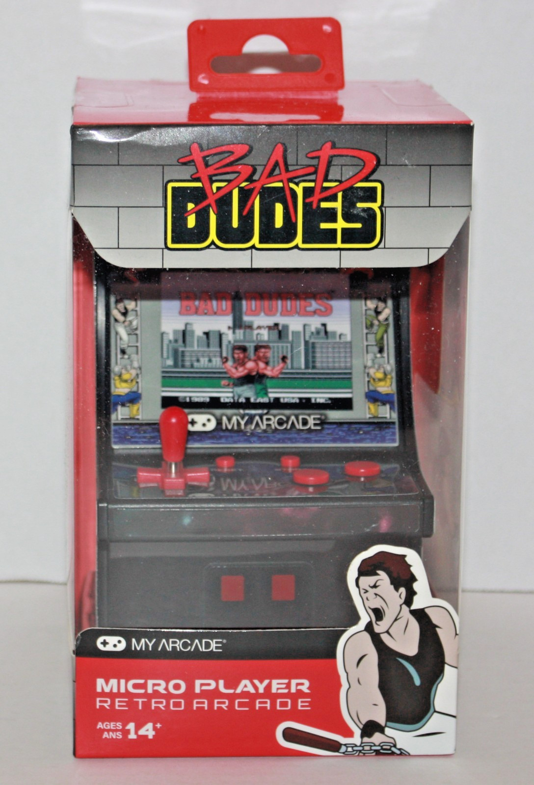 My Arcade Bad Dudes Micro Player – 6.75 Inch Mini Retro Arcade Machine Cabinet!!
