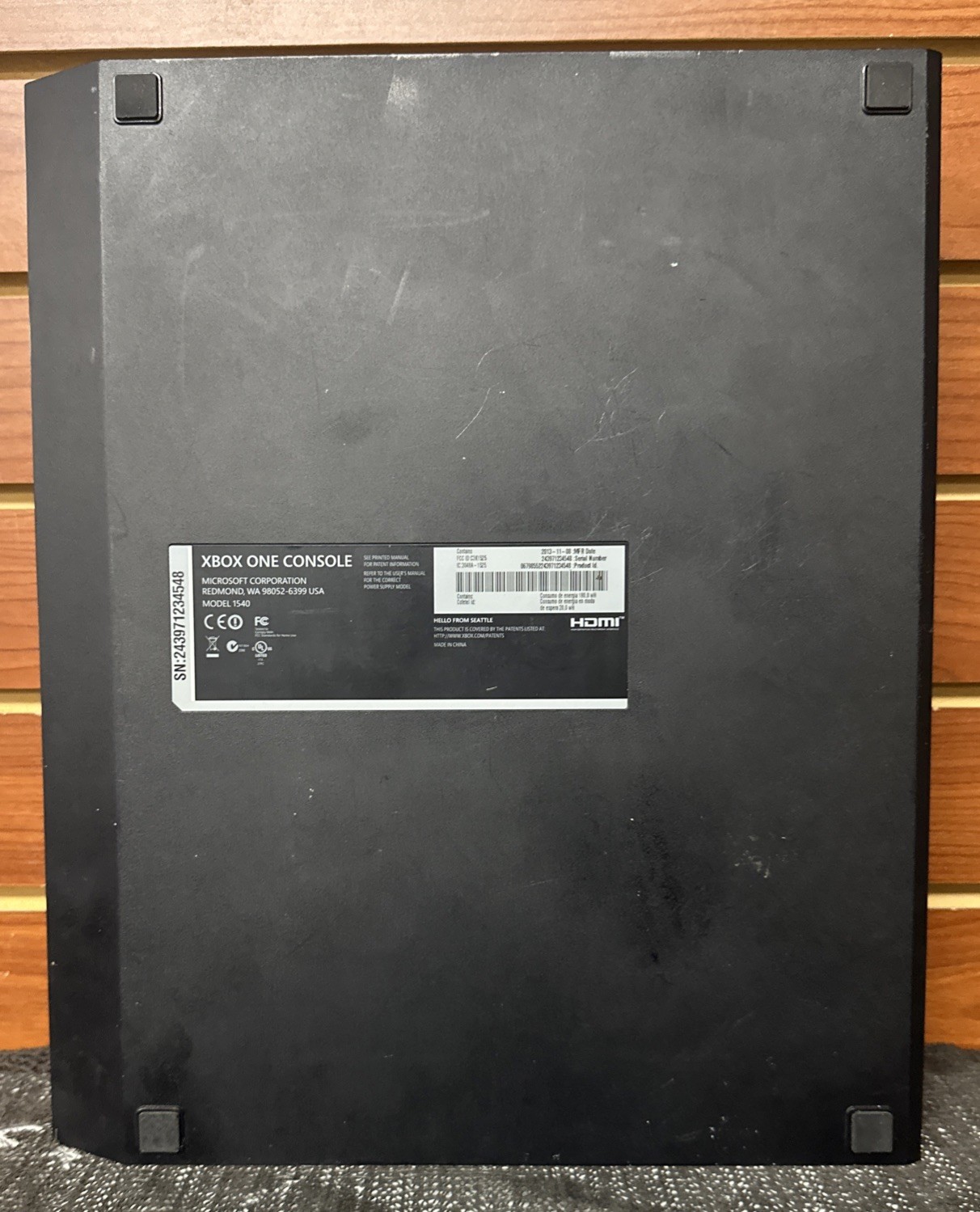 Microsoft Xbox One 500GB CONSOLE ONLY MODEL 1540 DISC DRIVE DOES NOT WORK