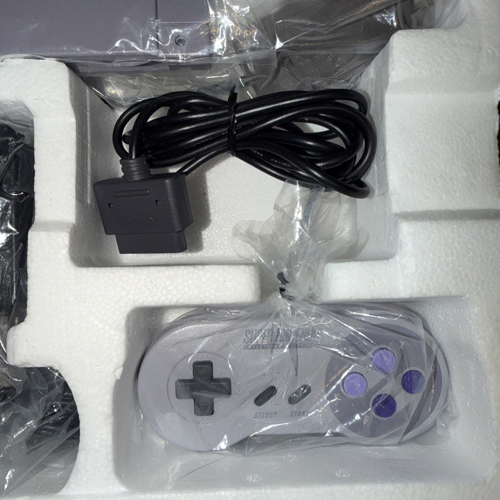 Super Nintendo SNES Super Set Console super mario world CIB Box Serial #Matching