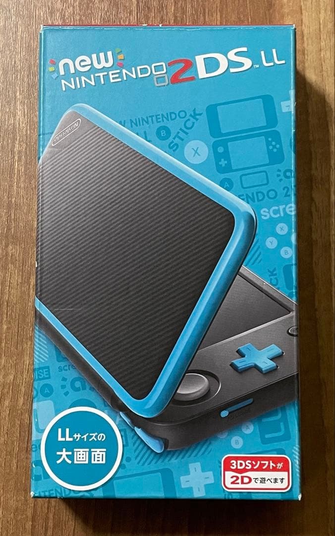 Nintendo new 2DS XL LL Turquoise x Black Console Boxed excellent condition