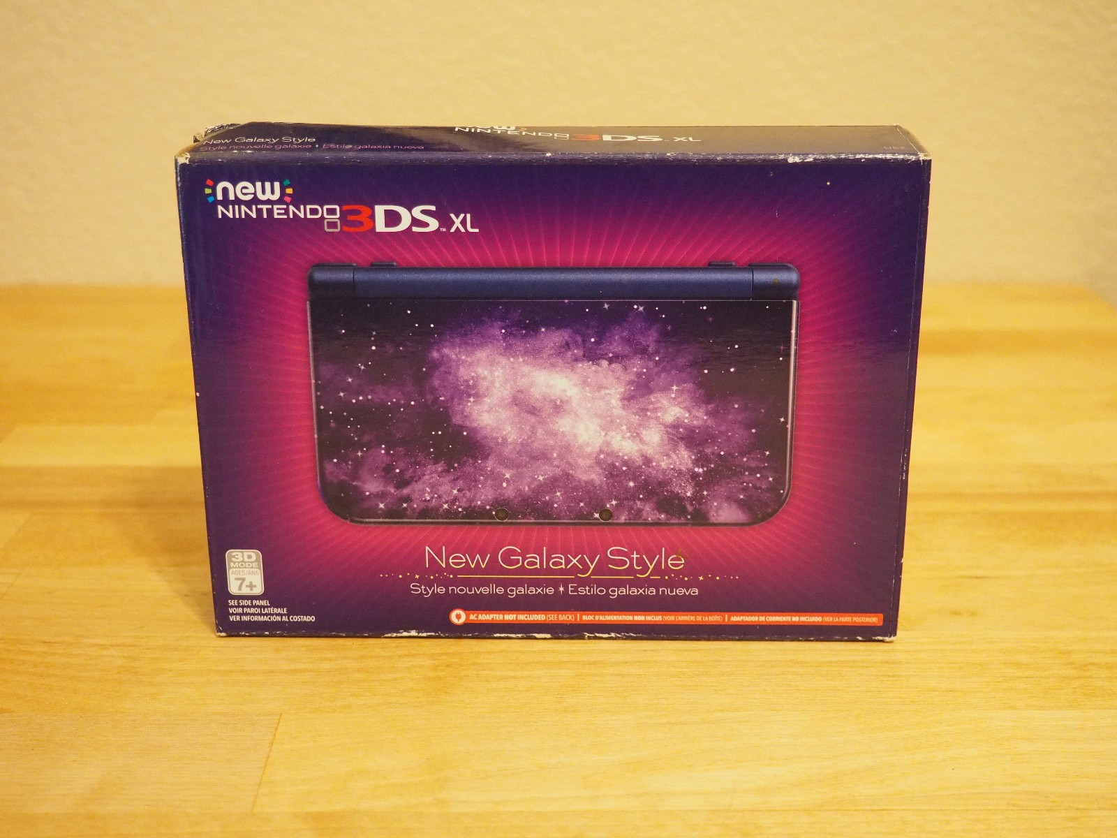 BRAND NEW NEVER OPENED ‘new’ Nintendo 3DS XL – Galaxy Edition