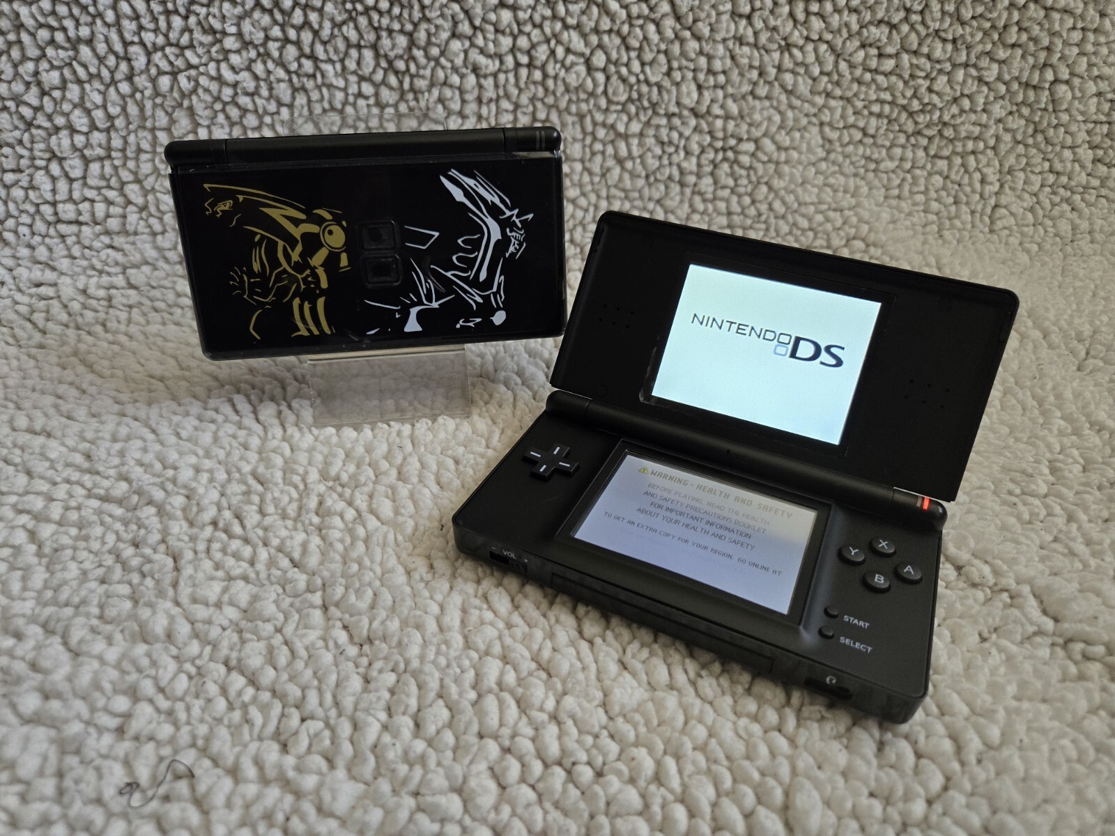Nintendo DS Lite Pokémon Center – Dialga Palkia Edition Handheld Console – Black