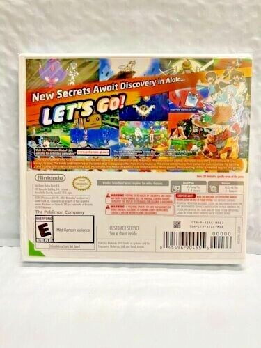 Pokémon Ultra Sun – Nintendo 3DS New Sealed Official (Multiplayer, 2016)
