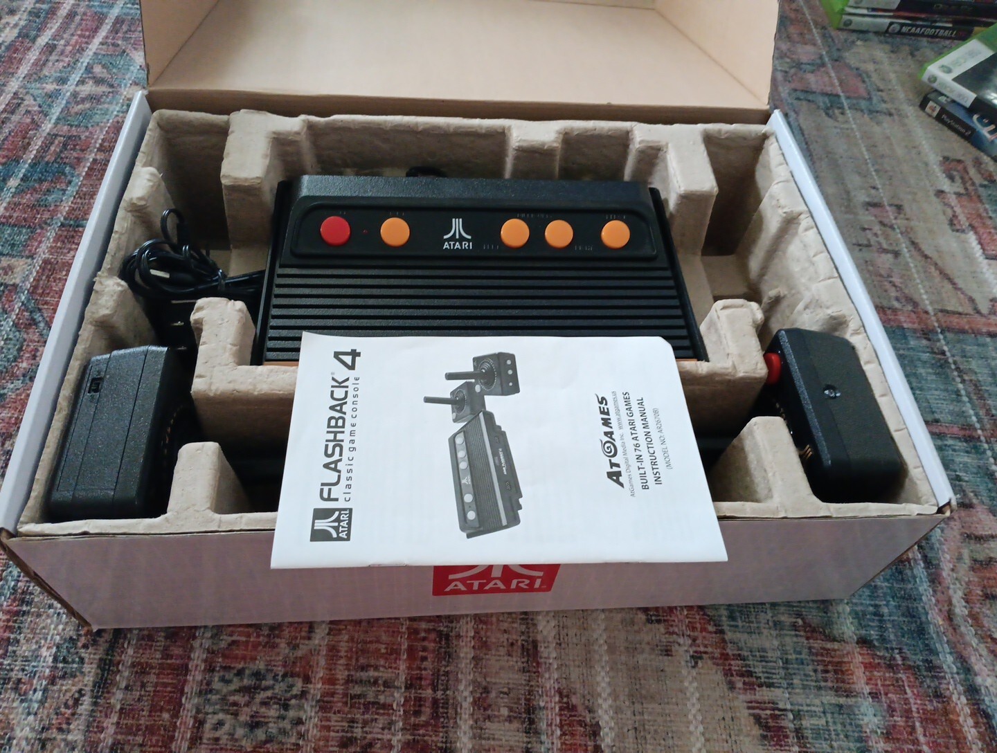 Atari Flashback 4 Classic Game Console Special Edition – 76 Built-In Games