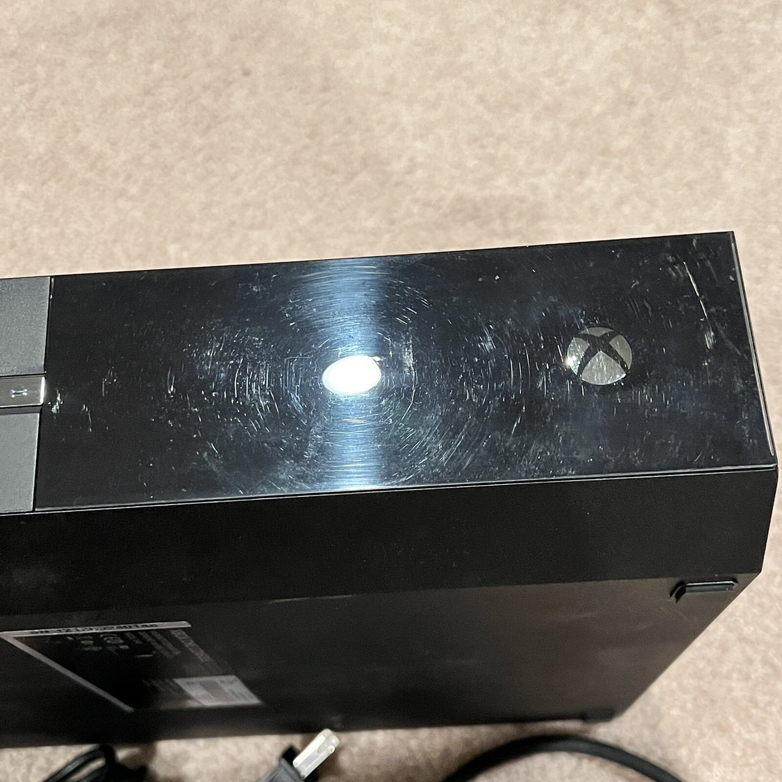 500gb Microsoft Xbox One Black Console – 2014 Intern Signature – Rare – Tested