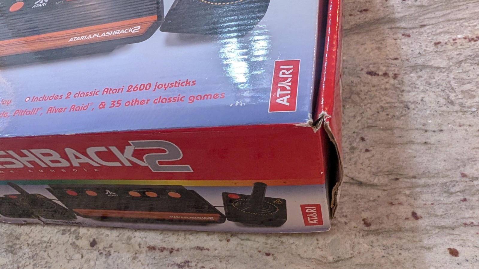 Atari Classic Game Console Flashback 2 Unused 40 Games Original 2005 Gift