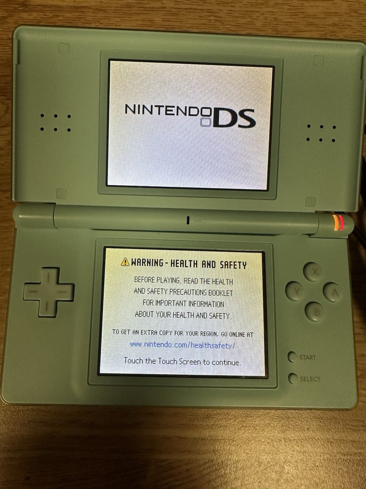Nintendo DS Lite Ice Blue Tested Working