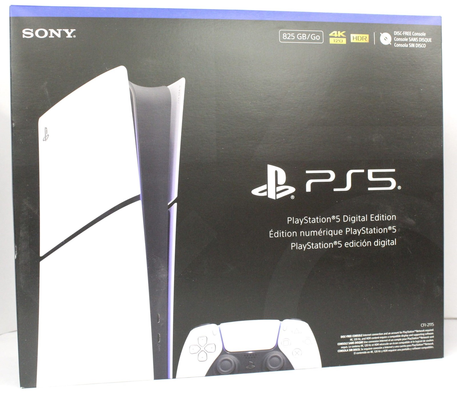 Sony PlayStation 5 Digital Edition 825GB/Go