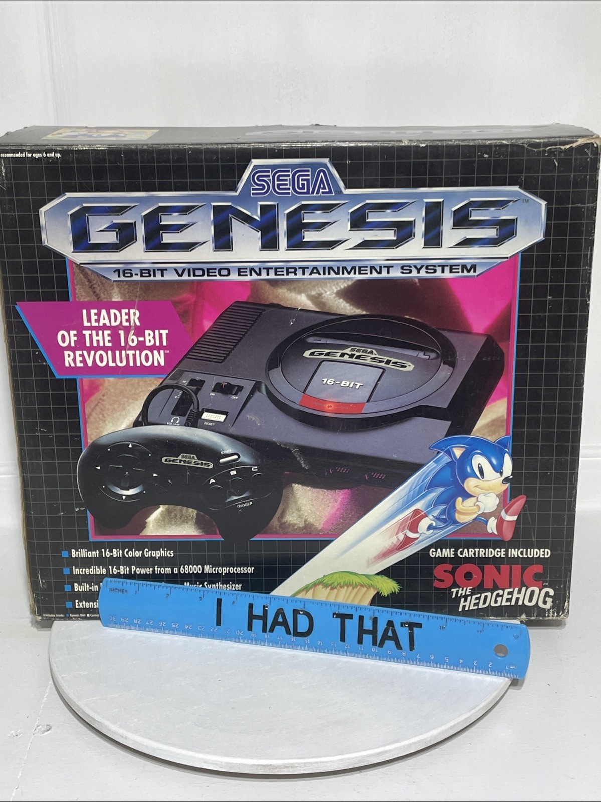 Sega Genesis Model 1 Console Tested (missing Game) NICE BOX🔥