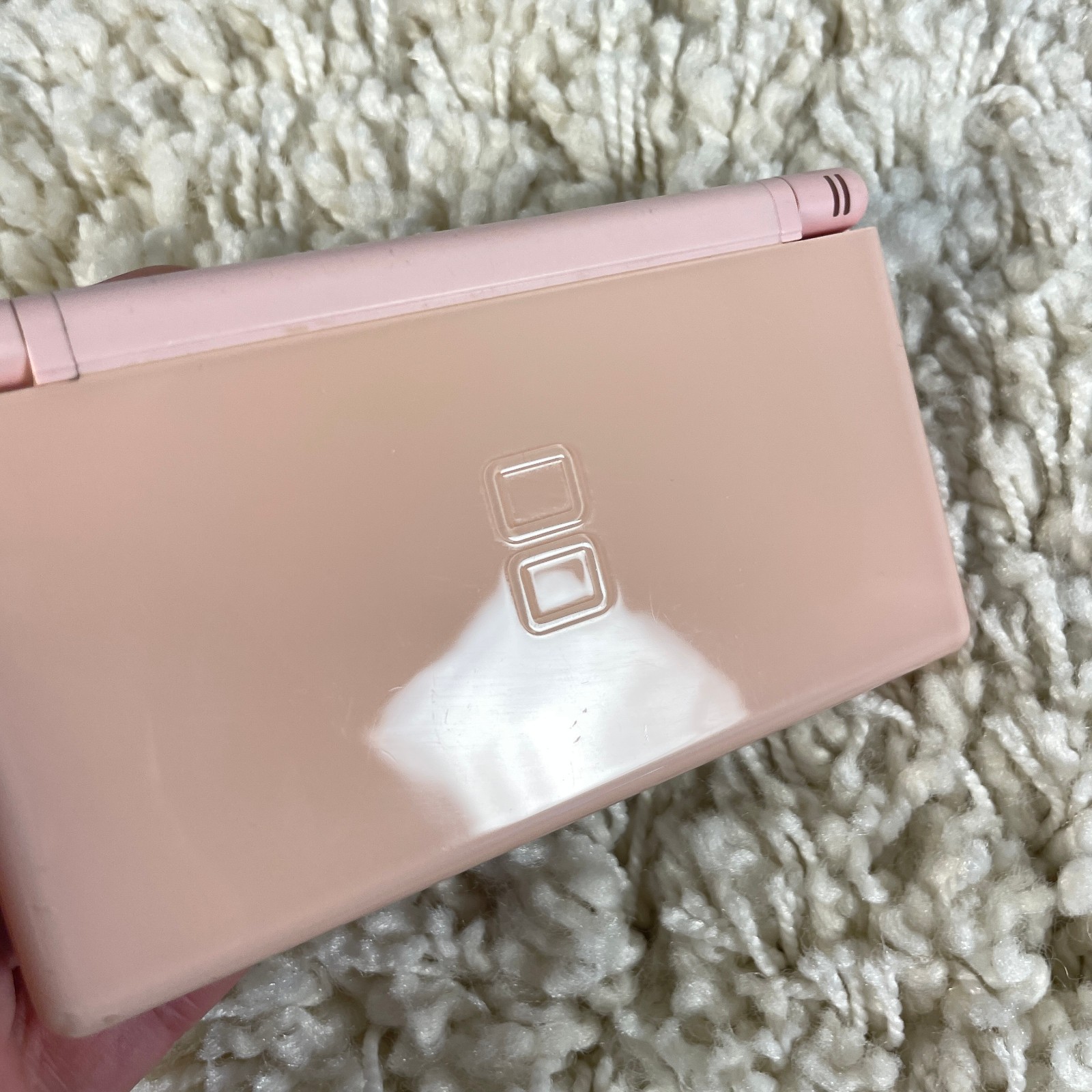 Nintendo DS Lite Rose Pink Handheld System Console USG-001 READ PARTS