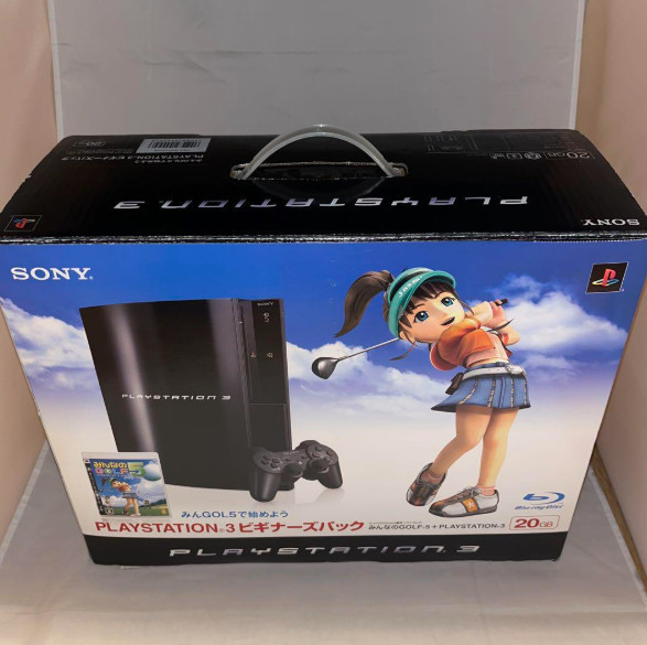 Play Station3 Game Console Body Software Everybody’s Golf 5 Beginner Pack SONY