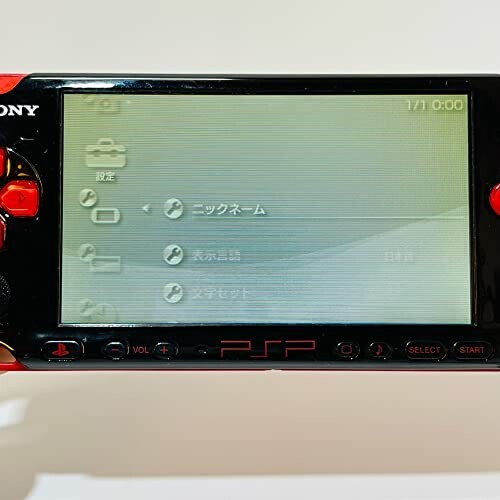 PSP 3000 Black / Red Sony Computer Entertainment PlayStation Portable USED Japan