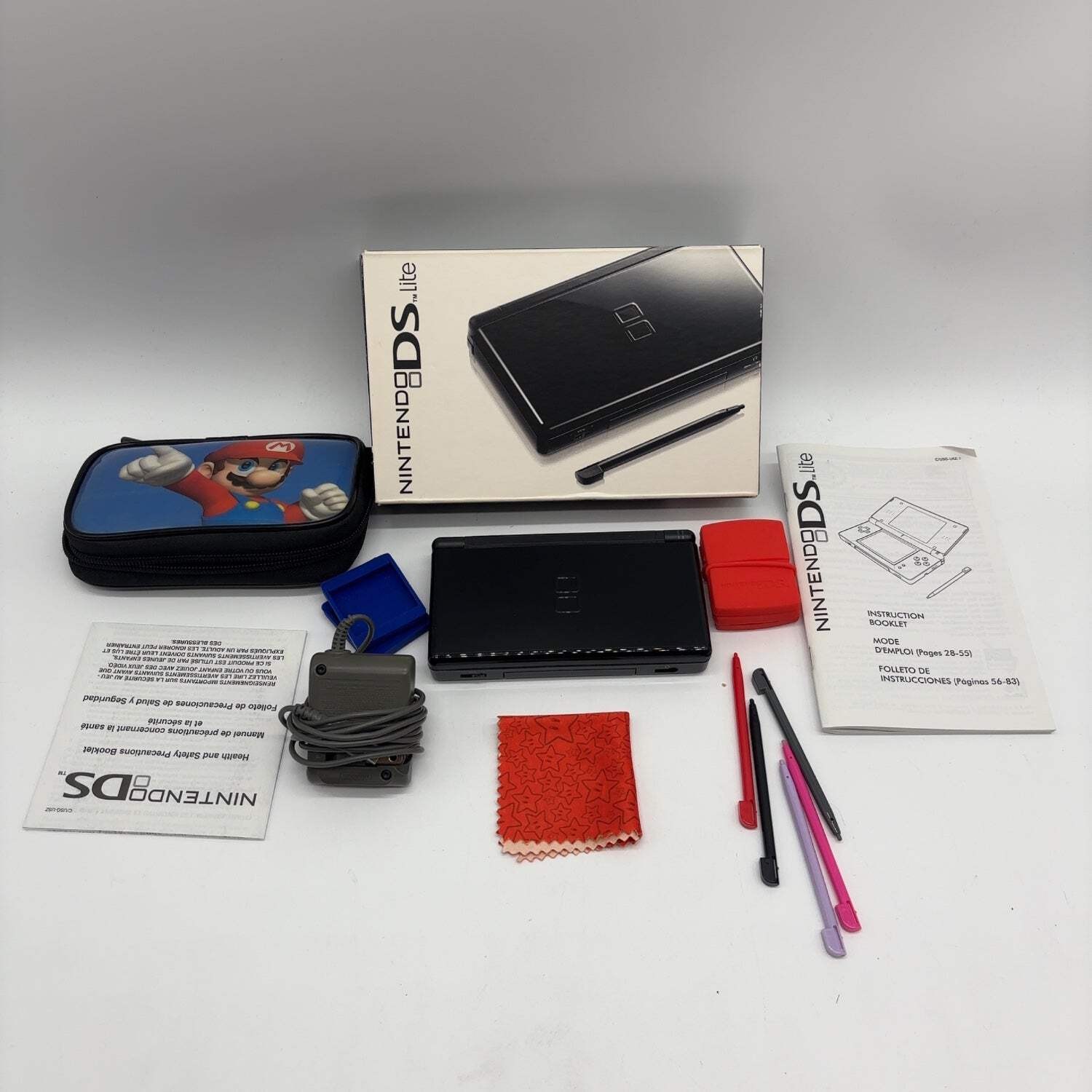 Nintendo DS Lite Handheld Game Console USG-001 Black