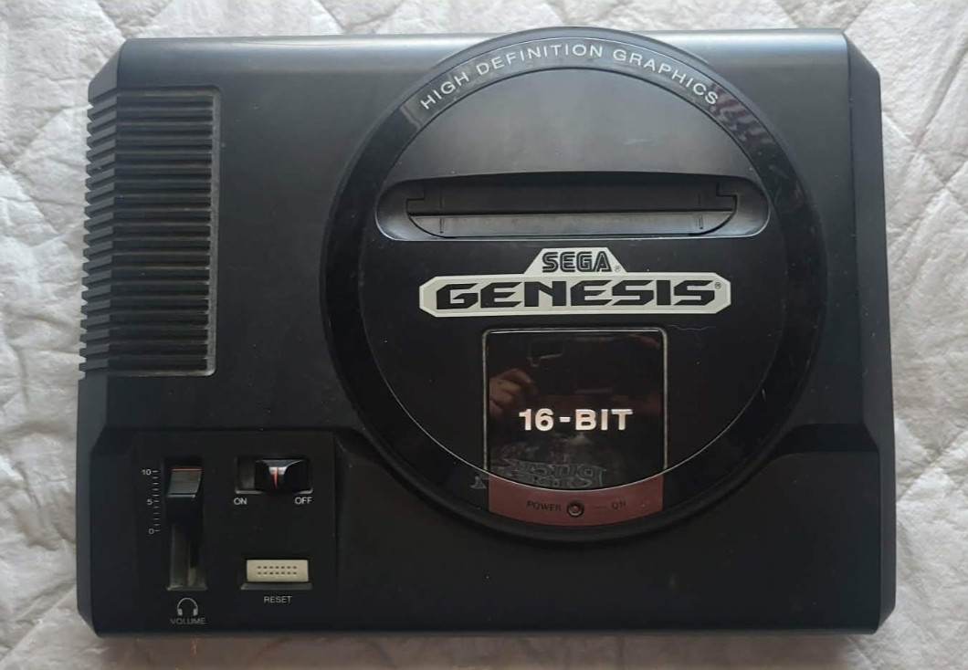 Sega Genesis Console 16-Bit Cartridge model Tested
