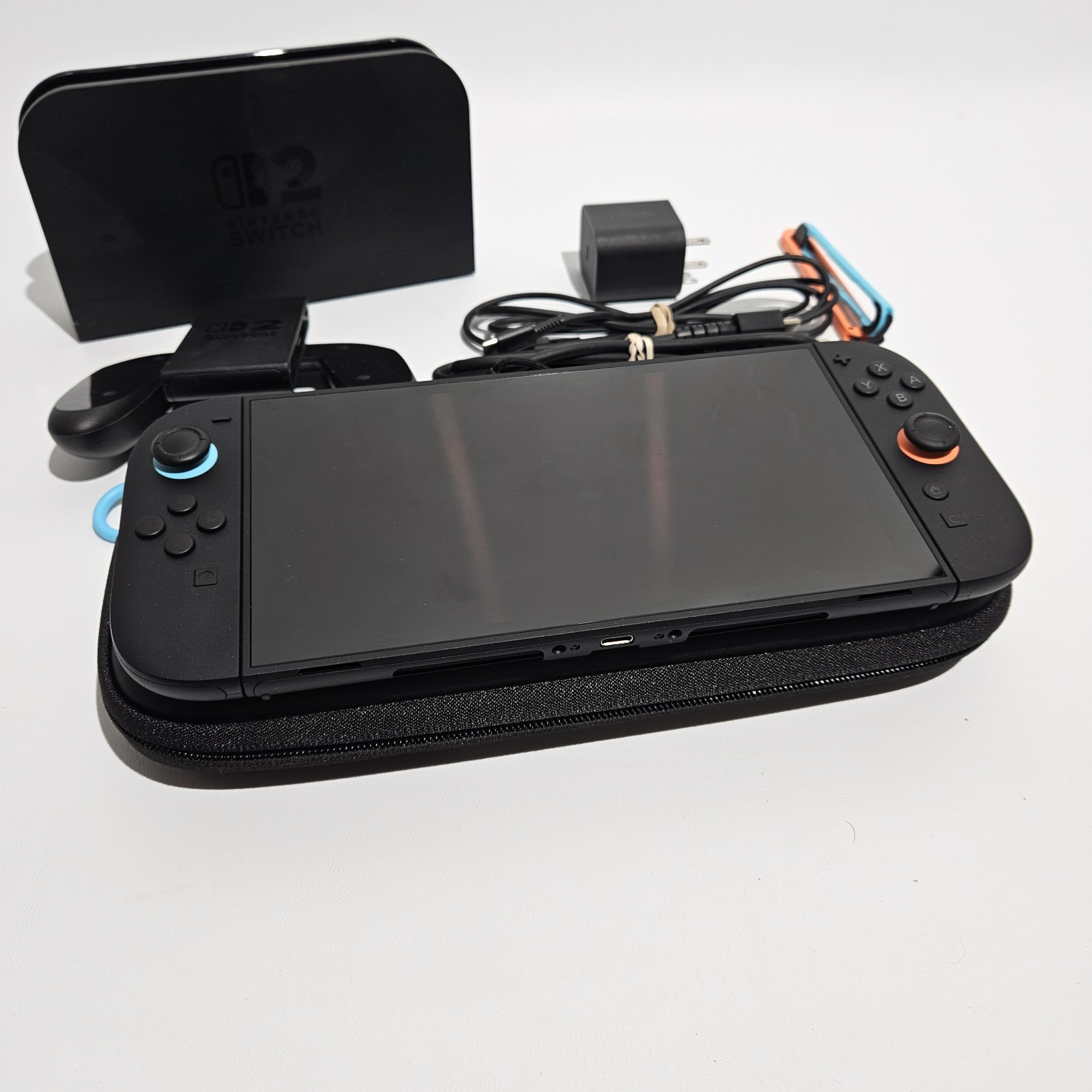Nintendo Switch 2 32GB Black Console System Bundle w/ Dock, Joy-Cons, HDMI
