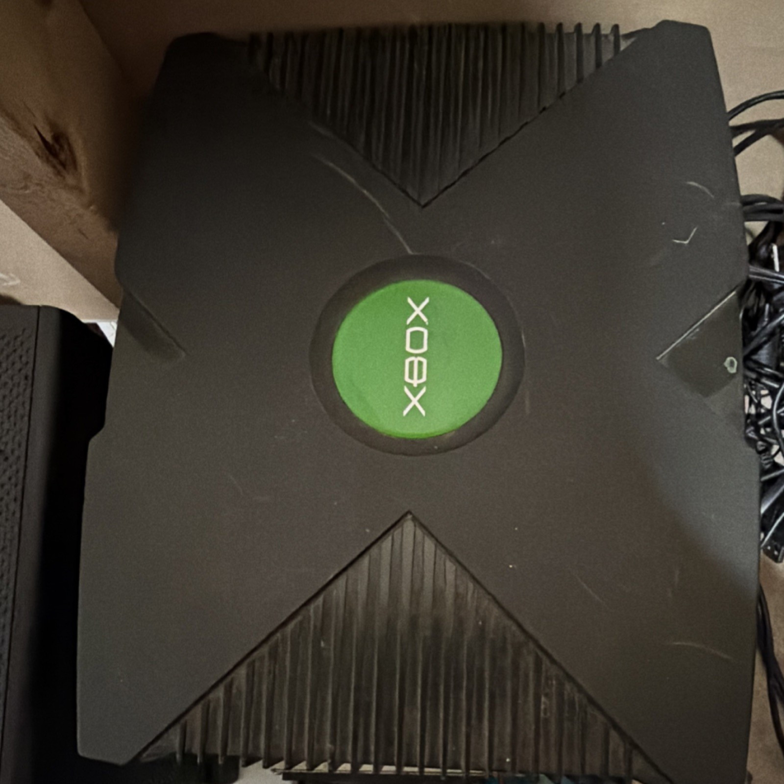 Microsoft Xbox Original Black 8GB Console 480p Component Internet Browsing