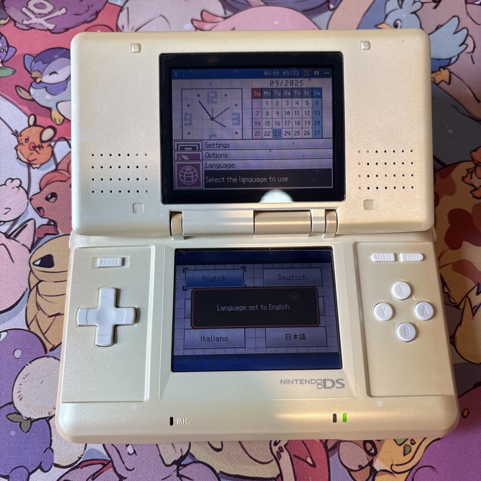 Nintendo DS Original NTR-001 (JPN) Console – Off White (2) – Tested Works