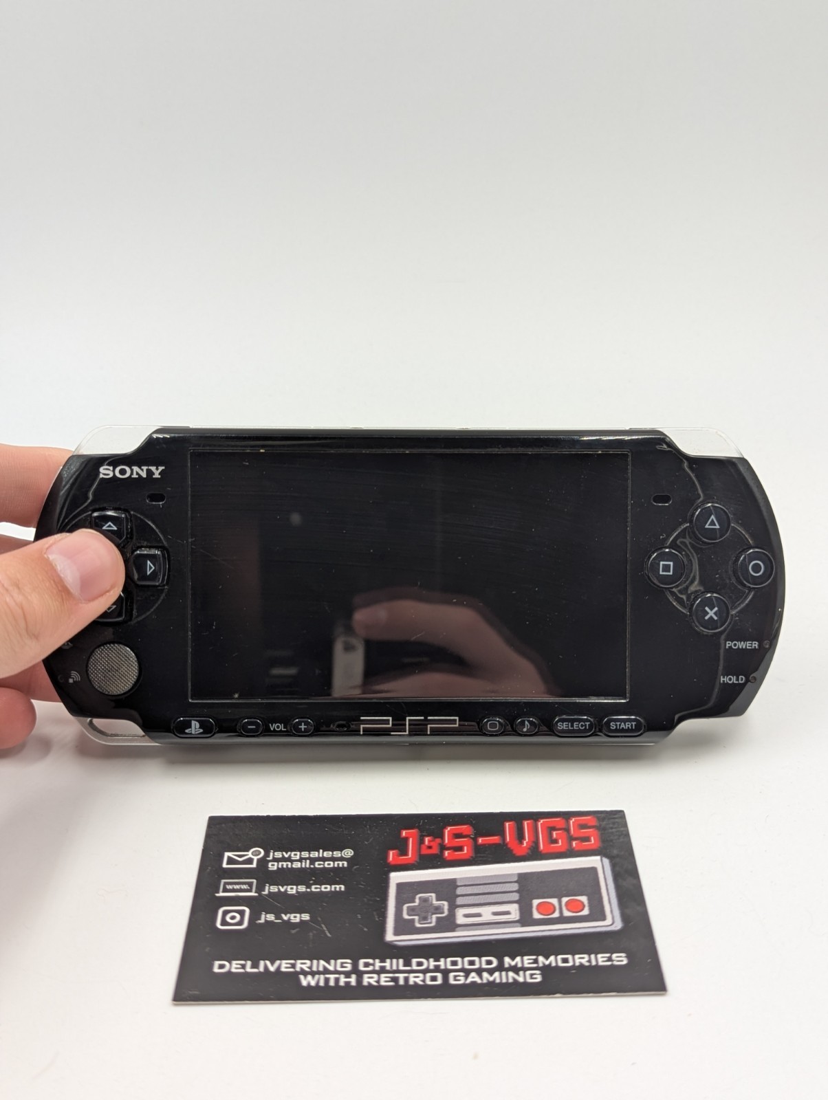 Sony PlayStation Portable PSP 3000 Console Piano Black Sony PSP Works Charger