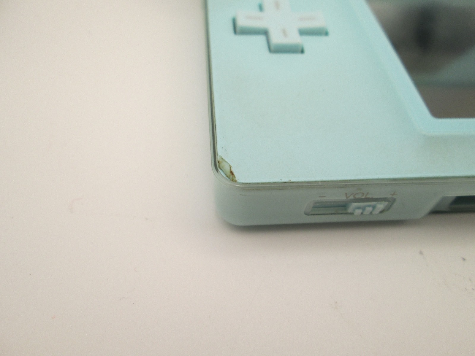 Nintendo DS Lite Powder Blue W/ Stylus Handheld System Model USG-001 – Tested