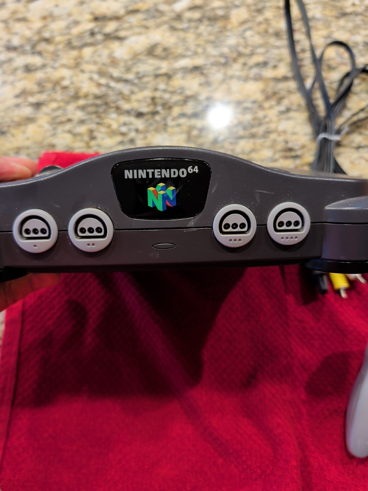 Nintendo 64 N64 Console Bundle With 1 Game