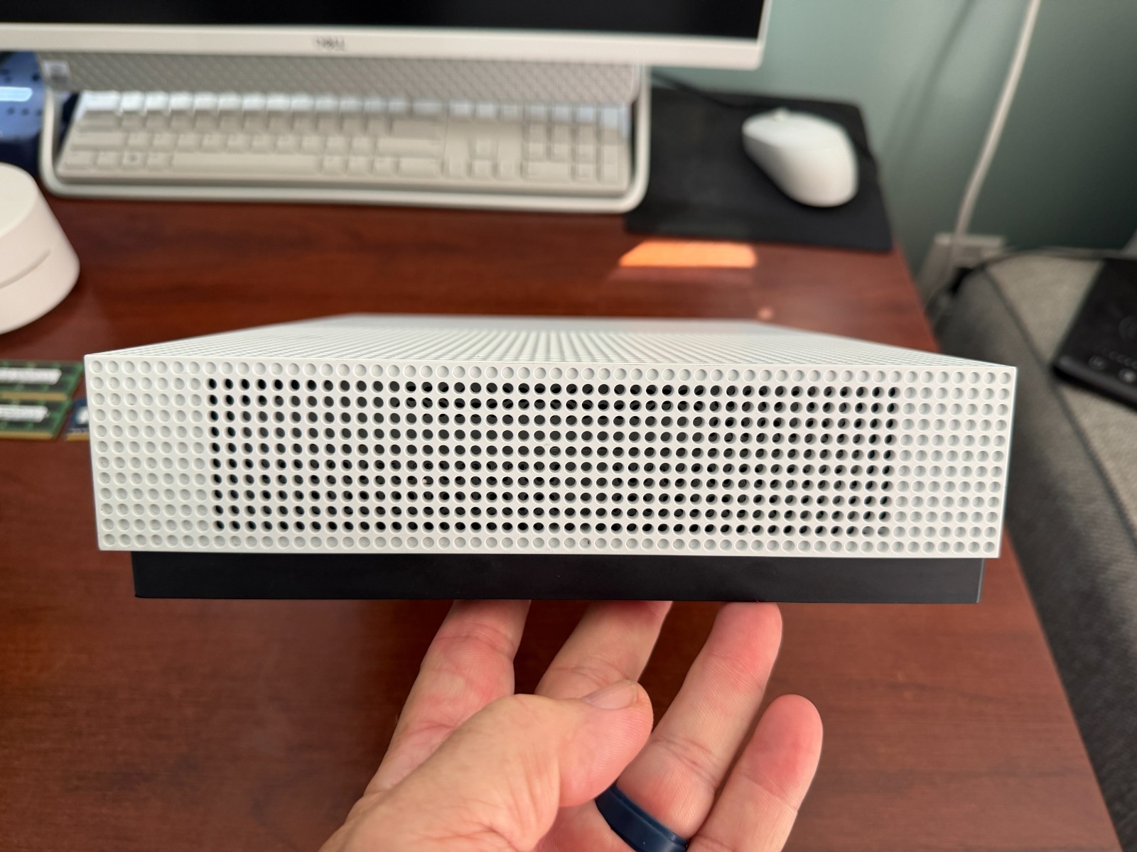 Microsoft Xbox One S 512GB White Console Only 1681 Tested Working – w/ RDR Game