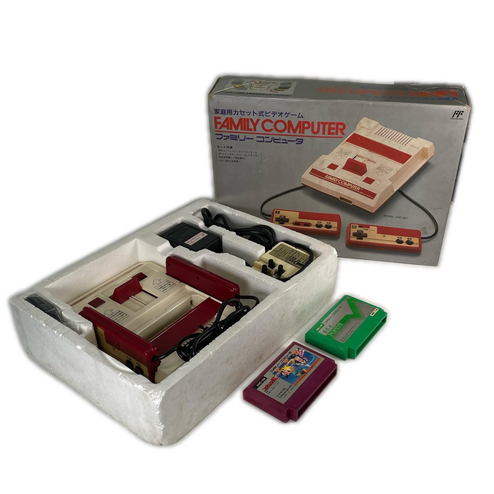 Family Computer (Famicom) Console with Box Nintendo Game hard【used】
