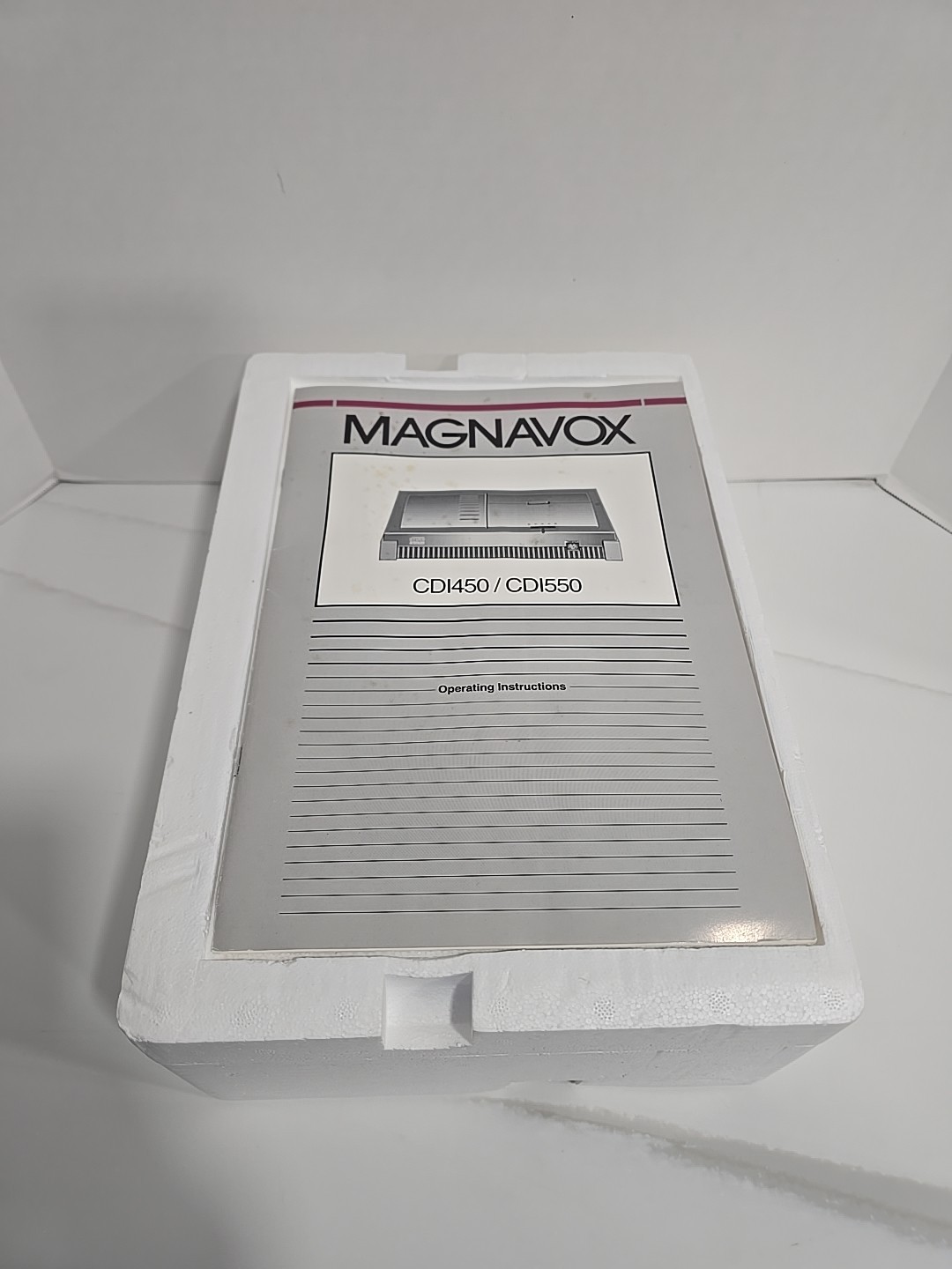 RARE Magnavox Model CD-i 550 CDI Interaction Player Console 100% CIB BRAND NEW