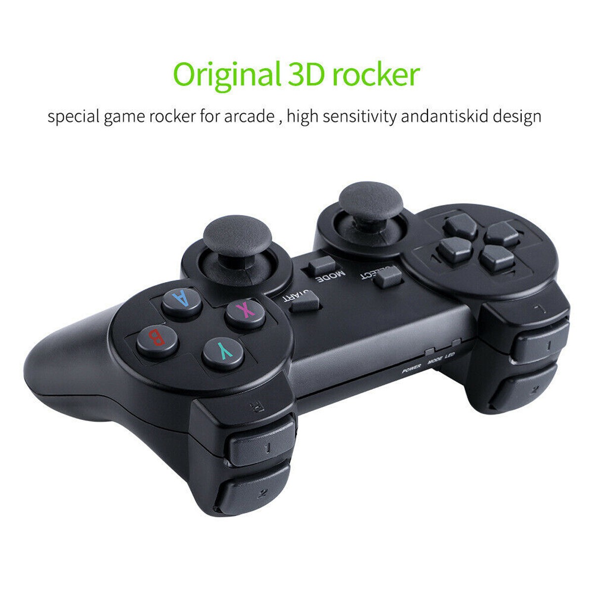 Video Game Console Retro 40000+ Games TV Stick 4K HDMI &2 Wireless Controller