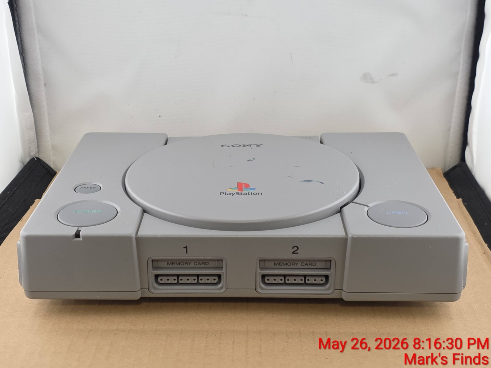 Sony PlayStation 1 PS1 Console – Gray + Cables + Controller Final Fantasy VII