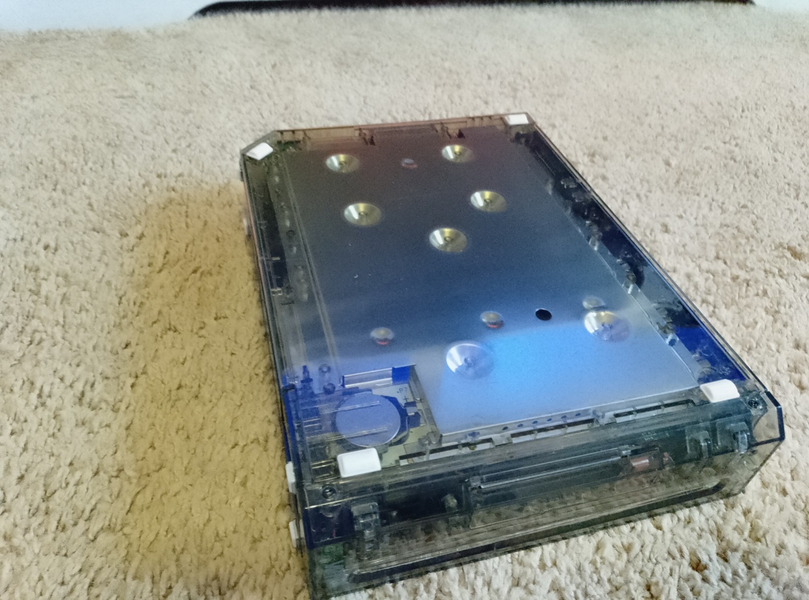 Custom Transparent Gray Wii Console Nintendo Wii Custom Wii Tested Working