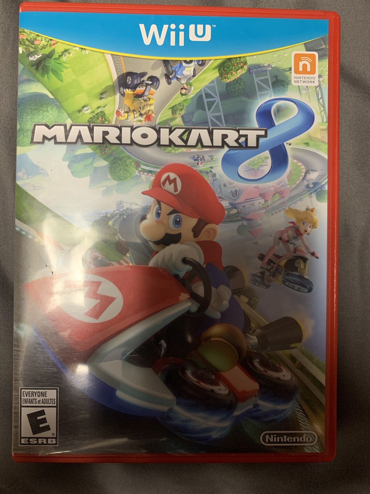 Nintendo Wii U Deluxe 32 GB Black System with Mario Kart 8 – Cords, Stands