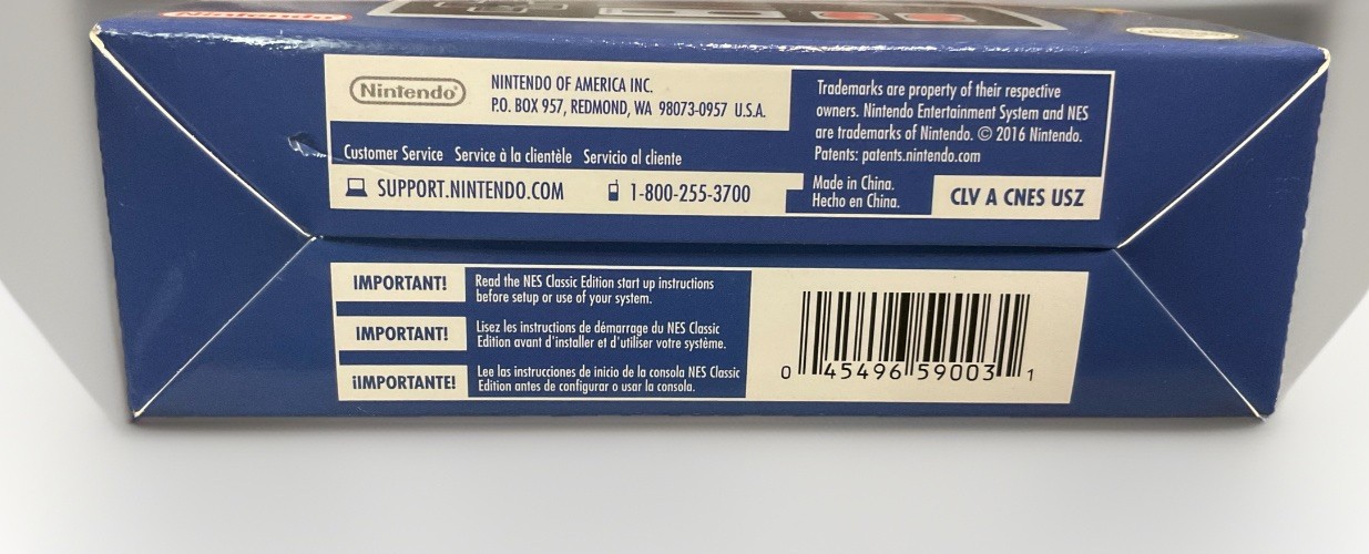 Nintendo Entertainment System 512MB NES Classic Edition Console – White/Gray