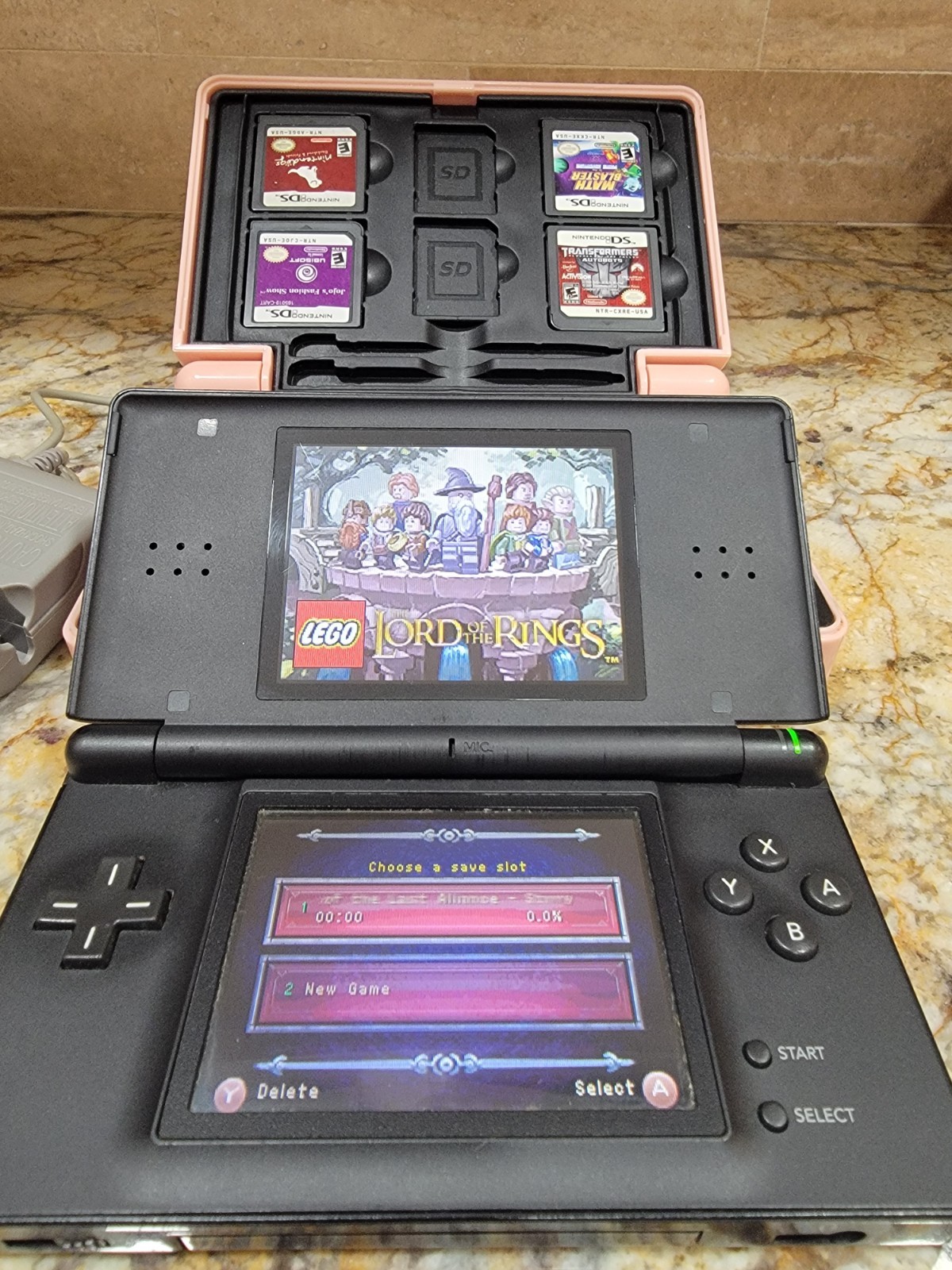 Nintendo DS Lite Handheld System – Onyx Black