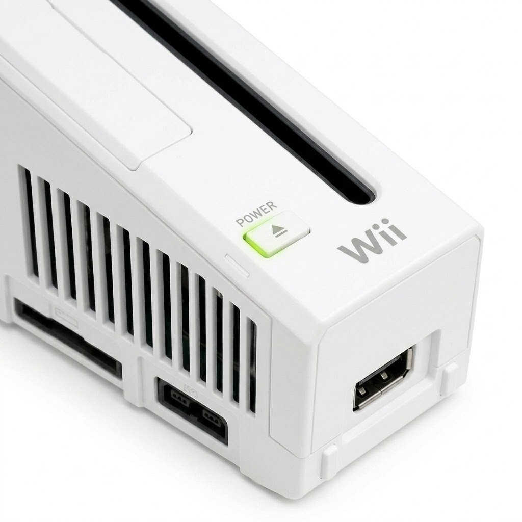 Nintendo Wii White Console Only GameCube Compatible 1 year warranty