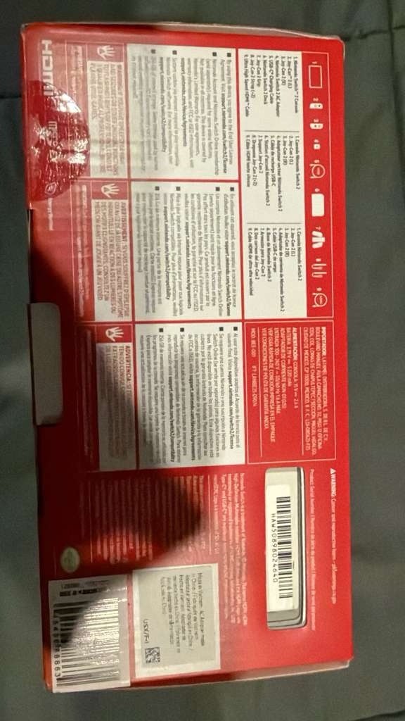 Nintendo Switch 2 Hybrid Console 256GB 1080p Wi-Fi HDMI USB-C Black