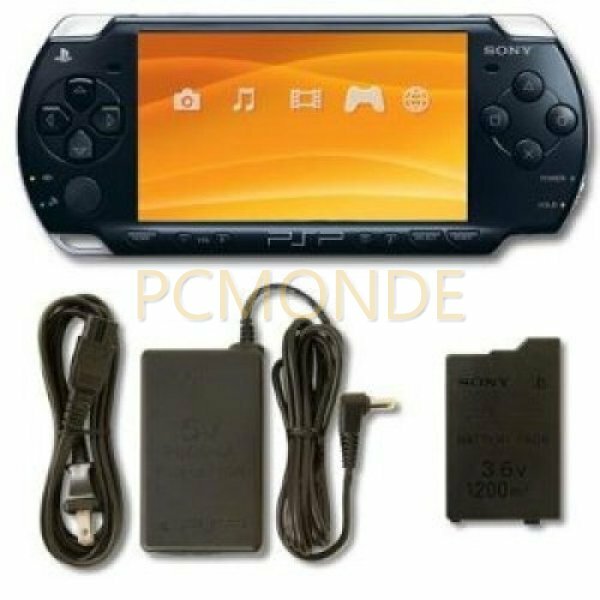 Boxed Sony Playstation PSP-2000 Console – Piano Black (PSP-2001PB)