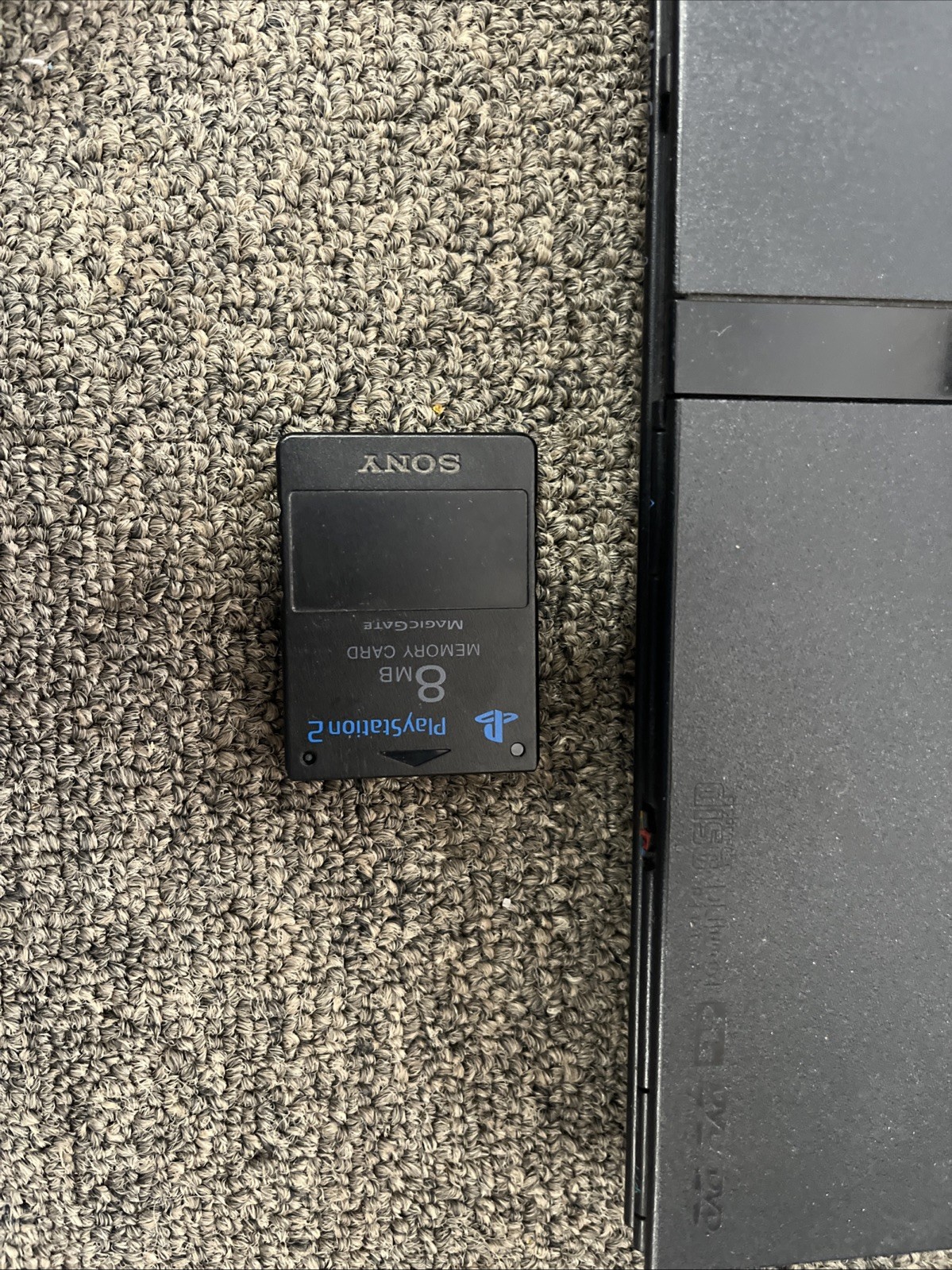 Sony PS2 Slim SCPH-77001 Console Bundle Tested Works Memory Card FIFA 07