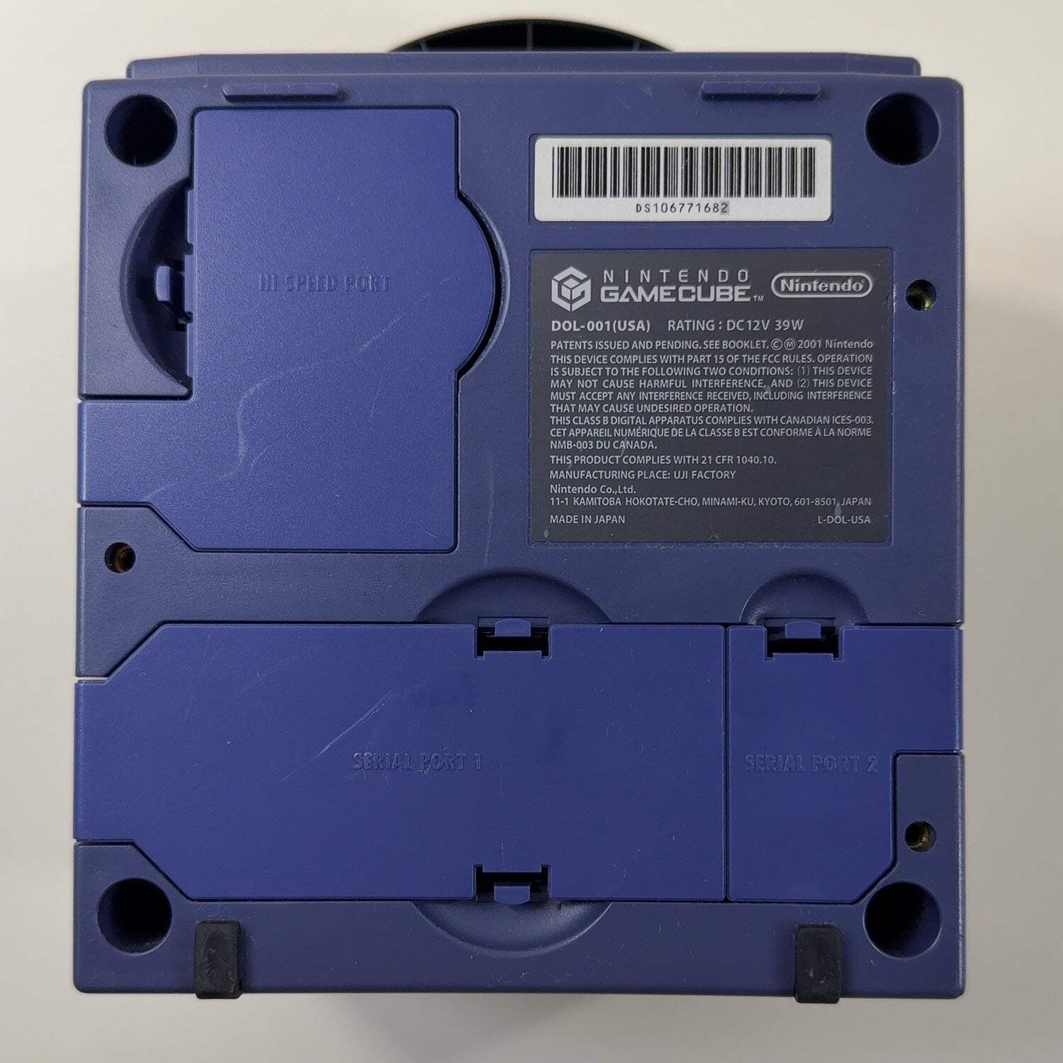 Nintendo GameCube Console Gaming System Only DOL-001 Indigo READ
