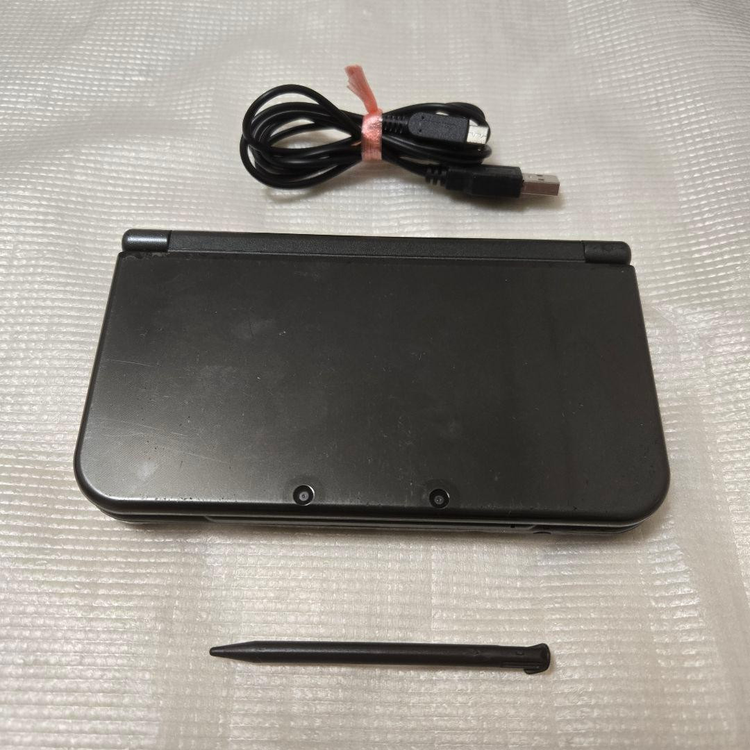 Nintendo New 3DS LL XL Console Metallic Black Japan Region Charger Stylus 0230