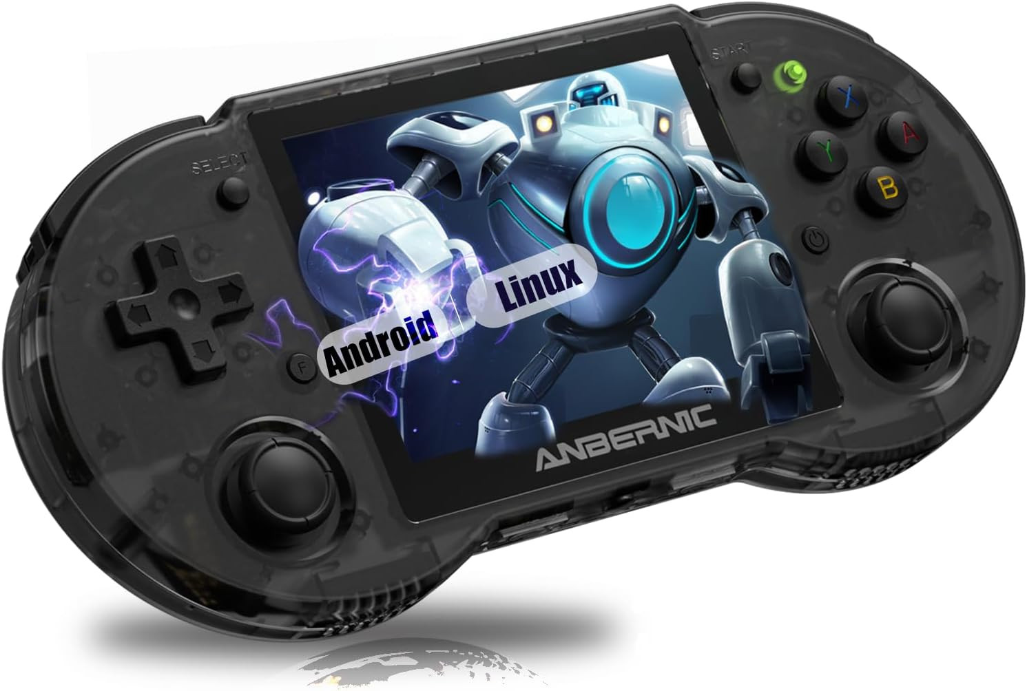 Retro Handheld Game Machine with Dual OS Android 11 and Linux, RG353P Multi Touc